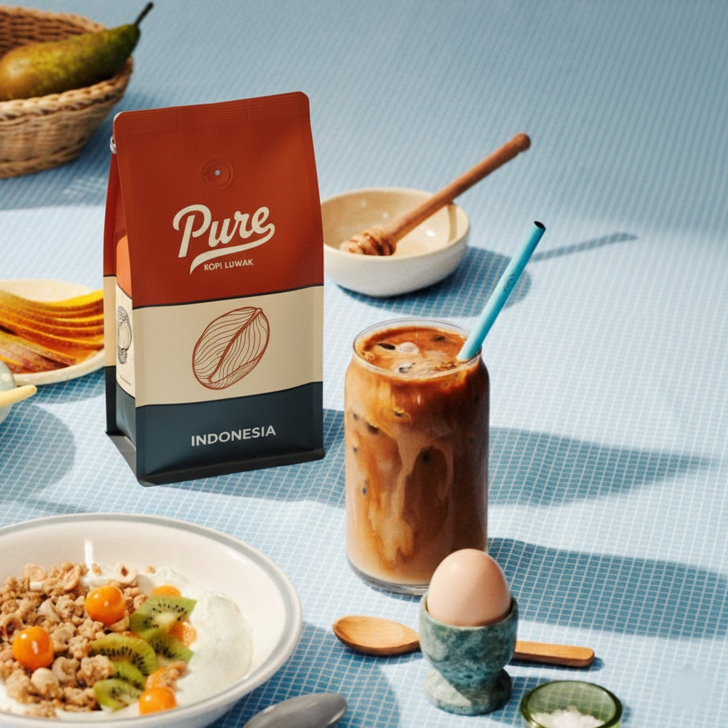 Pure Kopi Luwak lifestyle